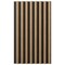 Ekena Millwork AcoustixPro Noise Cancelling Half Round Small Slat Wall Panel SWA0625X0500HRAB - alternate 1